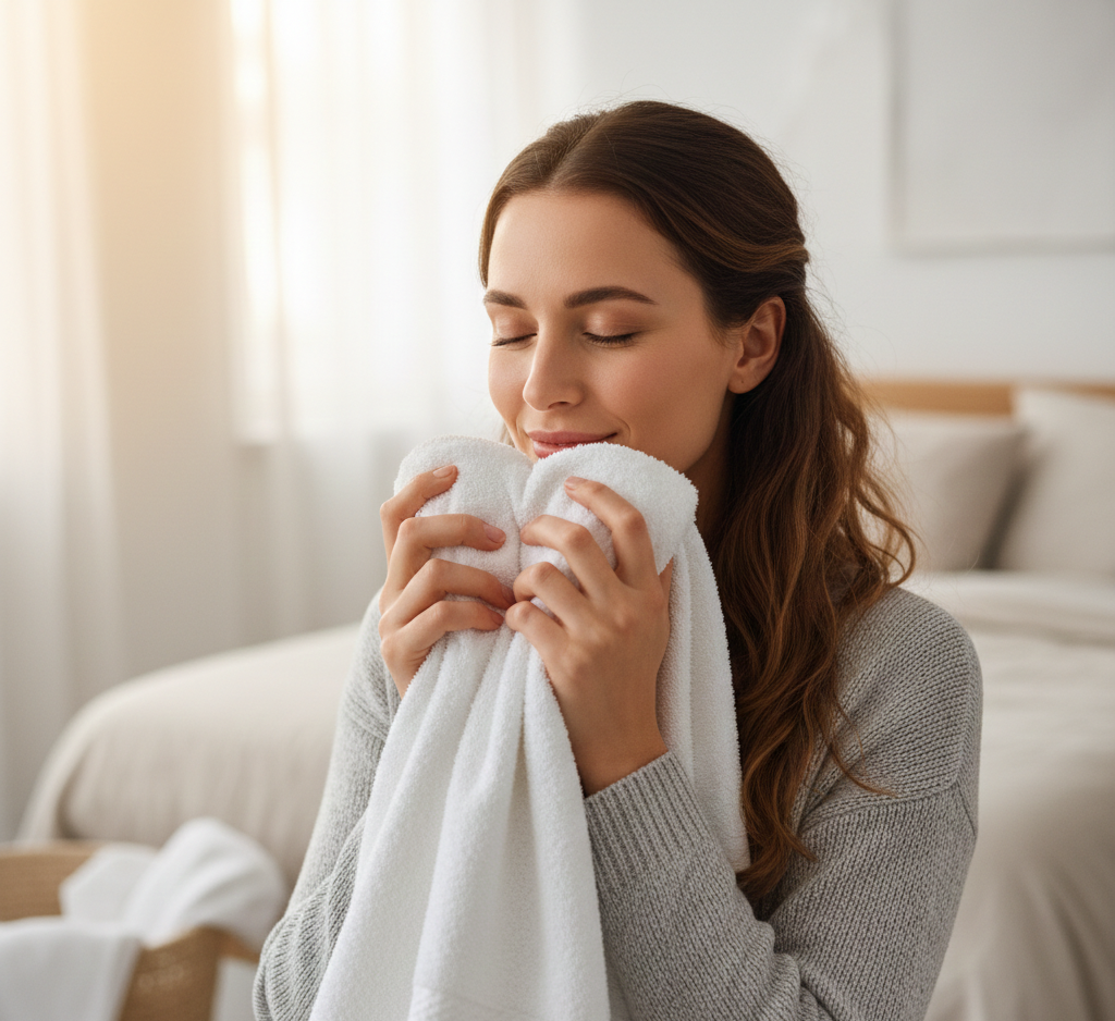 O que colocar na toalha para ficar cheirosa