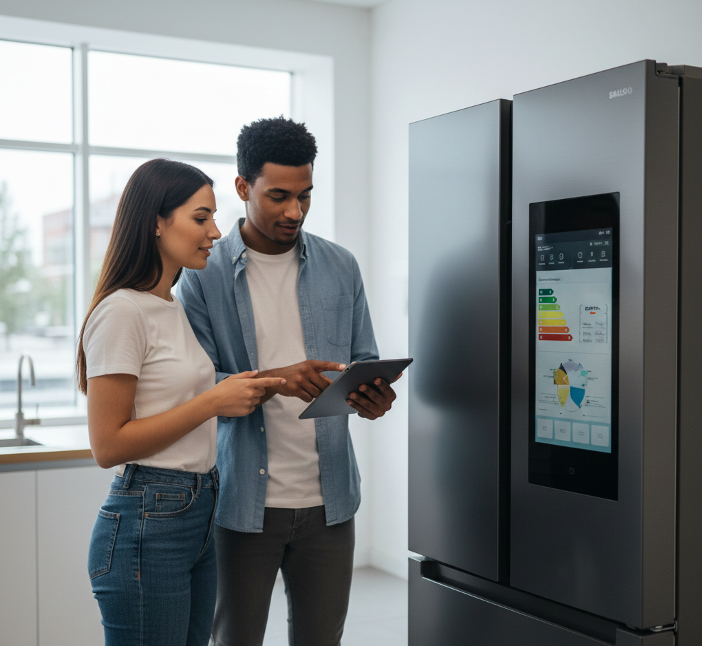 Qual a geladeira com menor consumo de energia